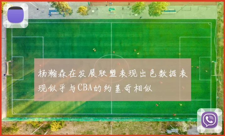 杨瀚森在发展联盟表现出色数据表现似乎与CBA的约基奇相似