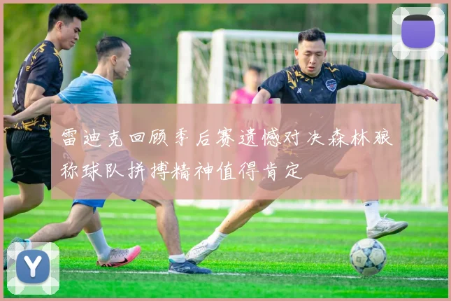 雷迪克回顾季后赛遗憾对决森林狼称球队拼搏精神值得肯定